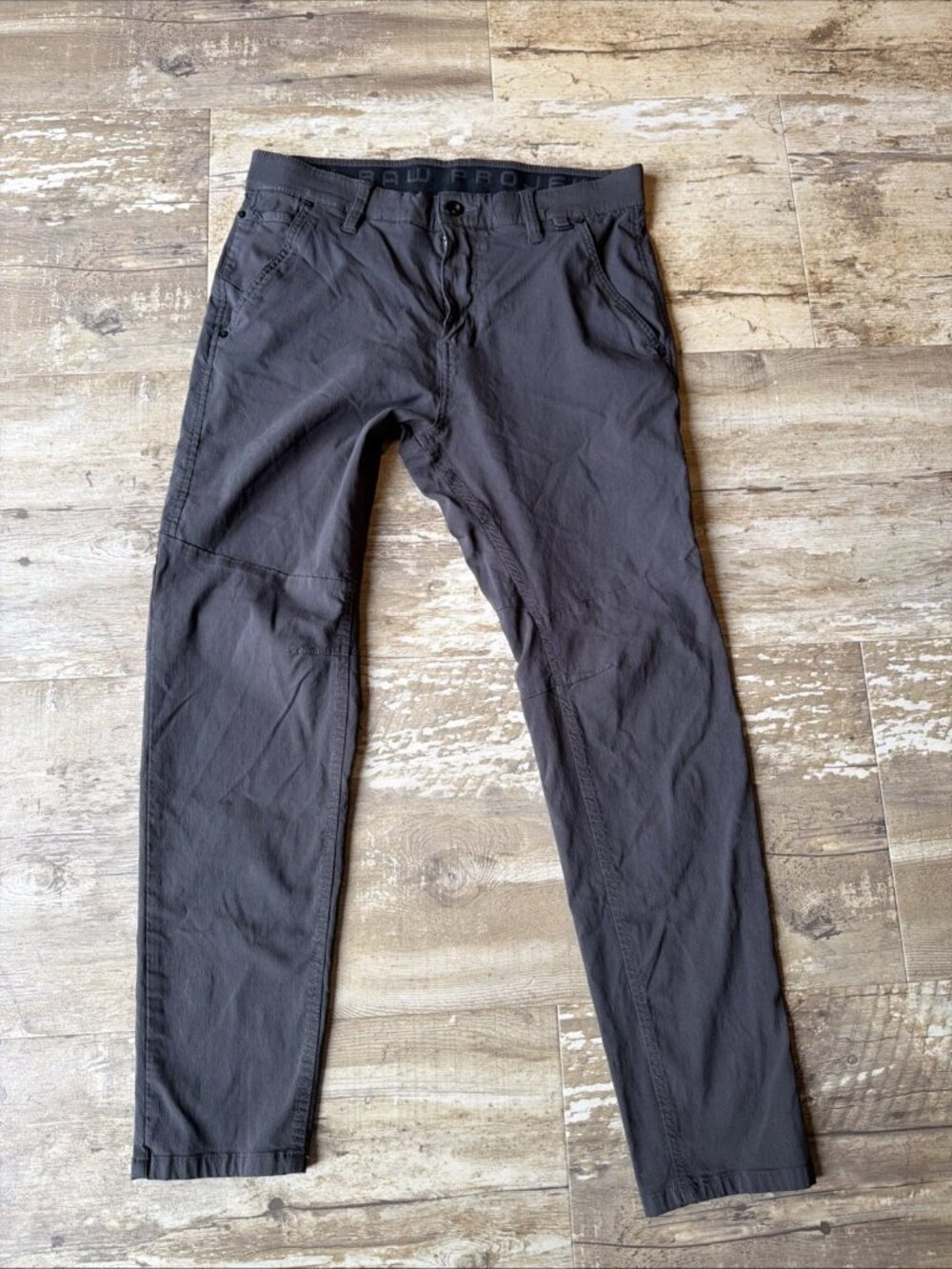 PROJEK RAW Tech Charcoal Gray Tactical Tapered Pants Men’s 34x30